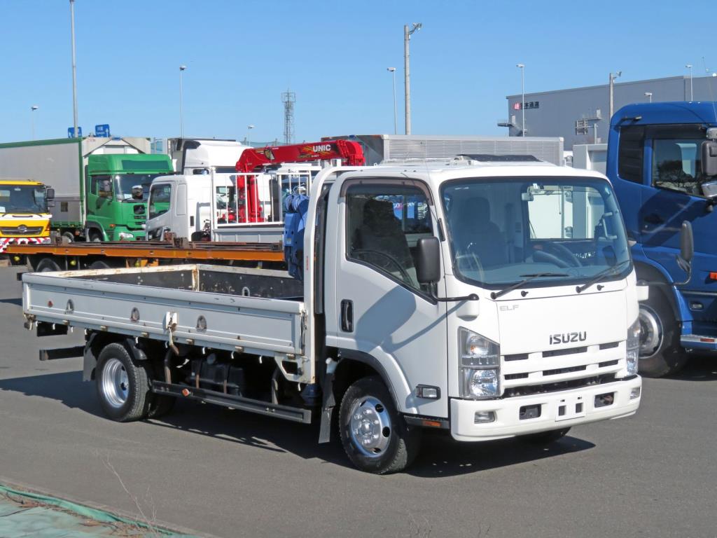 中古簡易クレーン付 いすゞ Tdg Nps85ar R0652 中古トラックのリトラス