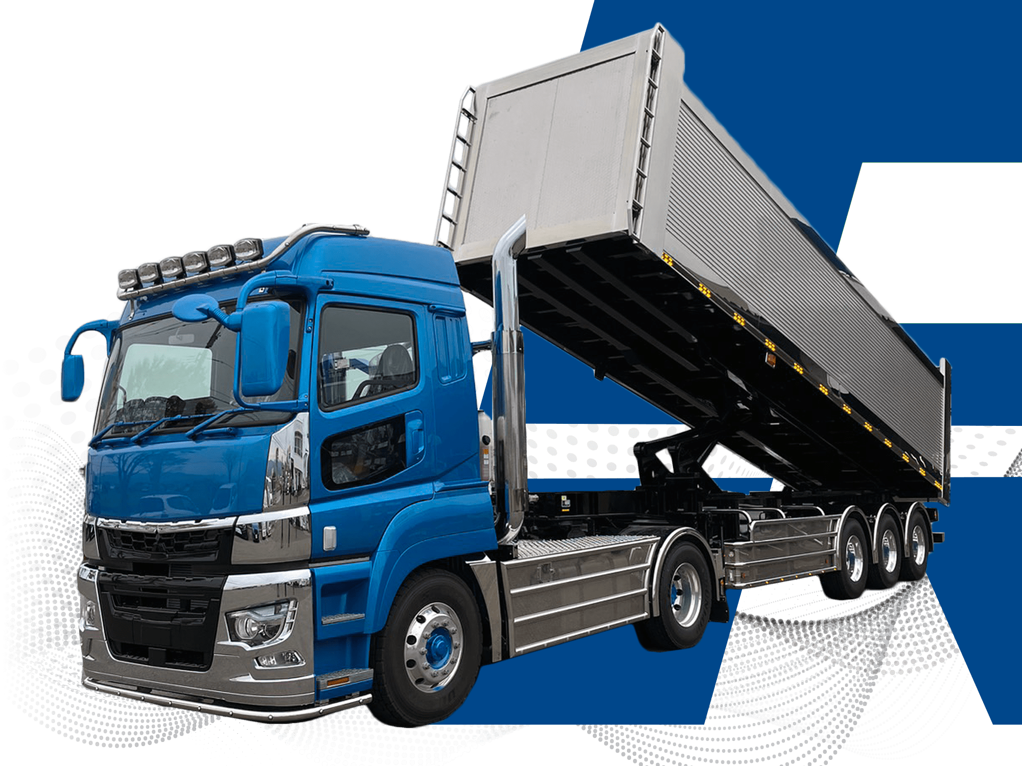 トレーラダンプセット