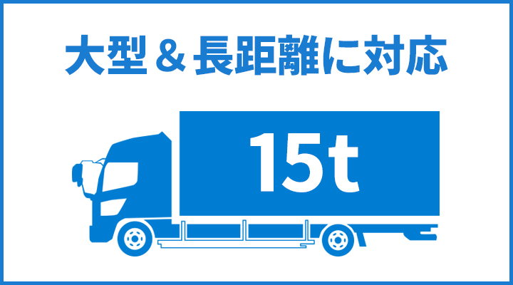 大量かつ長距離の日本の輸送を支える人気モデル