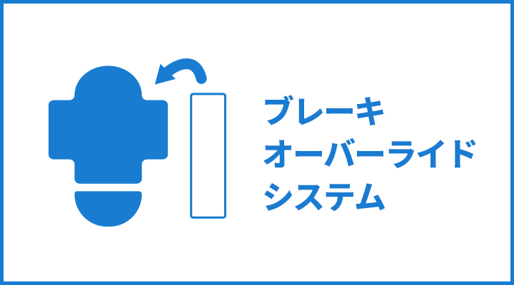 ブレーキオーバーライドシステム